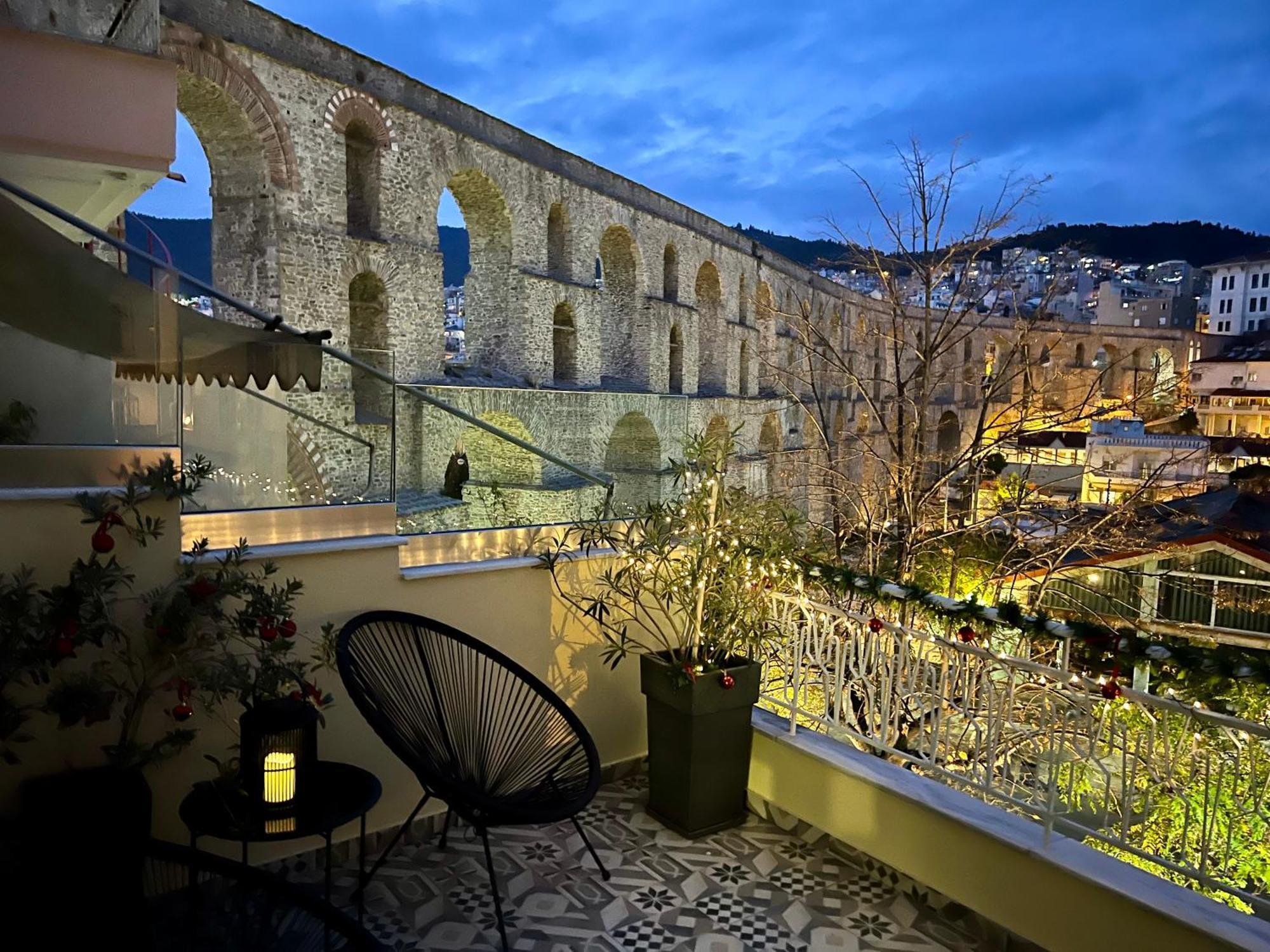 Under The Aqueduct Boutique House Apartment Kavala Exterior photo